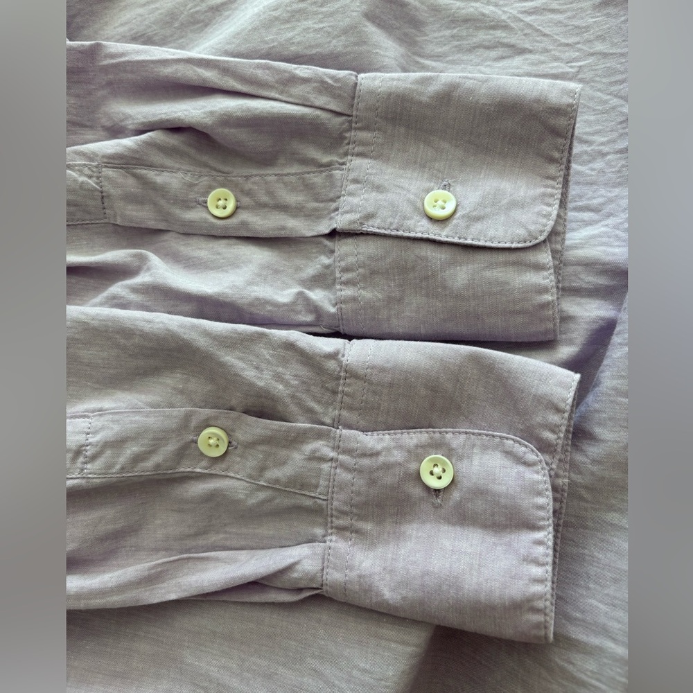 Alex Mill Lavender Button-Up Shirt - Picture 9 of 11
